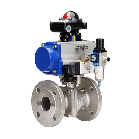 33474蒙特卡罗-气动法兰球阀 流体控制